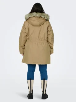 CARIRENA Lang parka Dame Jakker Og Frakker