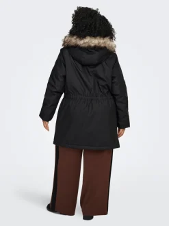 New CARIRENA Lang parka Dame Jakker Og Frakker