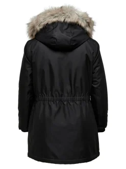 New CARIRENA Lang parka Dame Jakker Og Frakker