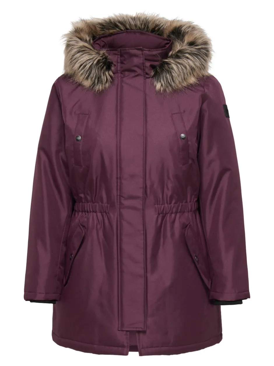 Outlet CARIRENA Lang parka Dame Jakker Og Frakker