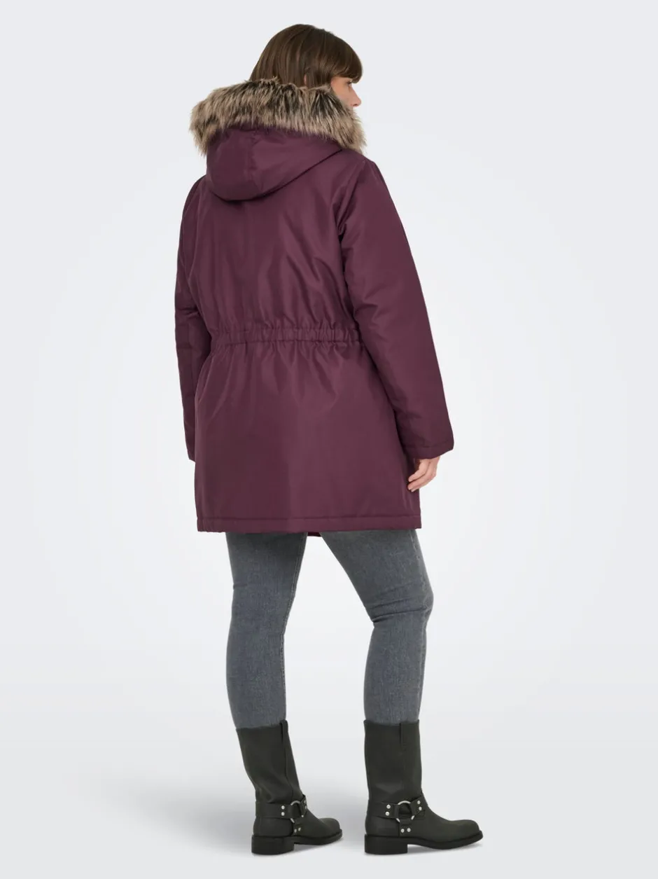 Outlet CARIRENA Lang parka Dame Jakker Og Frakker