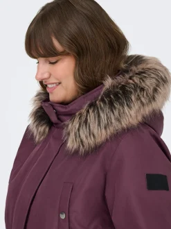 Outlet CARIRENA Lang parka Dame Jakker Og Frakker