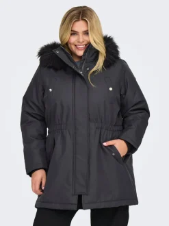 Discount CARIRENA Lang parka Dame Jakker Og Frakker