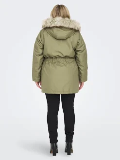 Discount CARIRENA Lang parka Dame Jakker Og Frakker