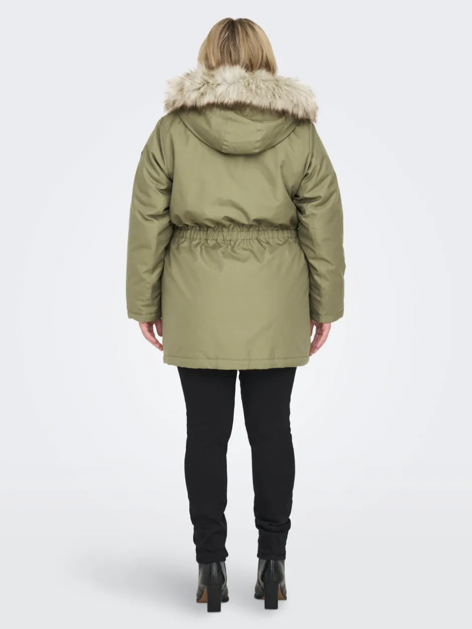 Discount CARIRENA Lang parka Dame Jakker Og Frakker