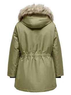 Discount CARIRENA Lang parka Dame Jakker Og Frakker