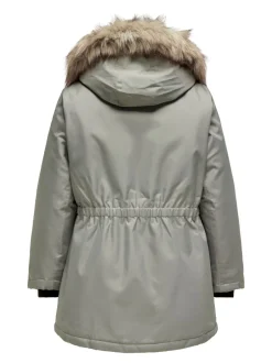 Outlet CARIRENA Lang parka Dame Jakker Og Frakker