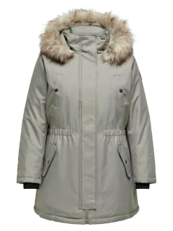Outlet CARIRENA Lang parka Dame Jakker Og Frakker