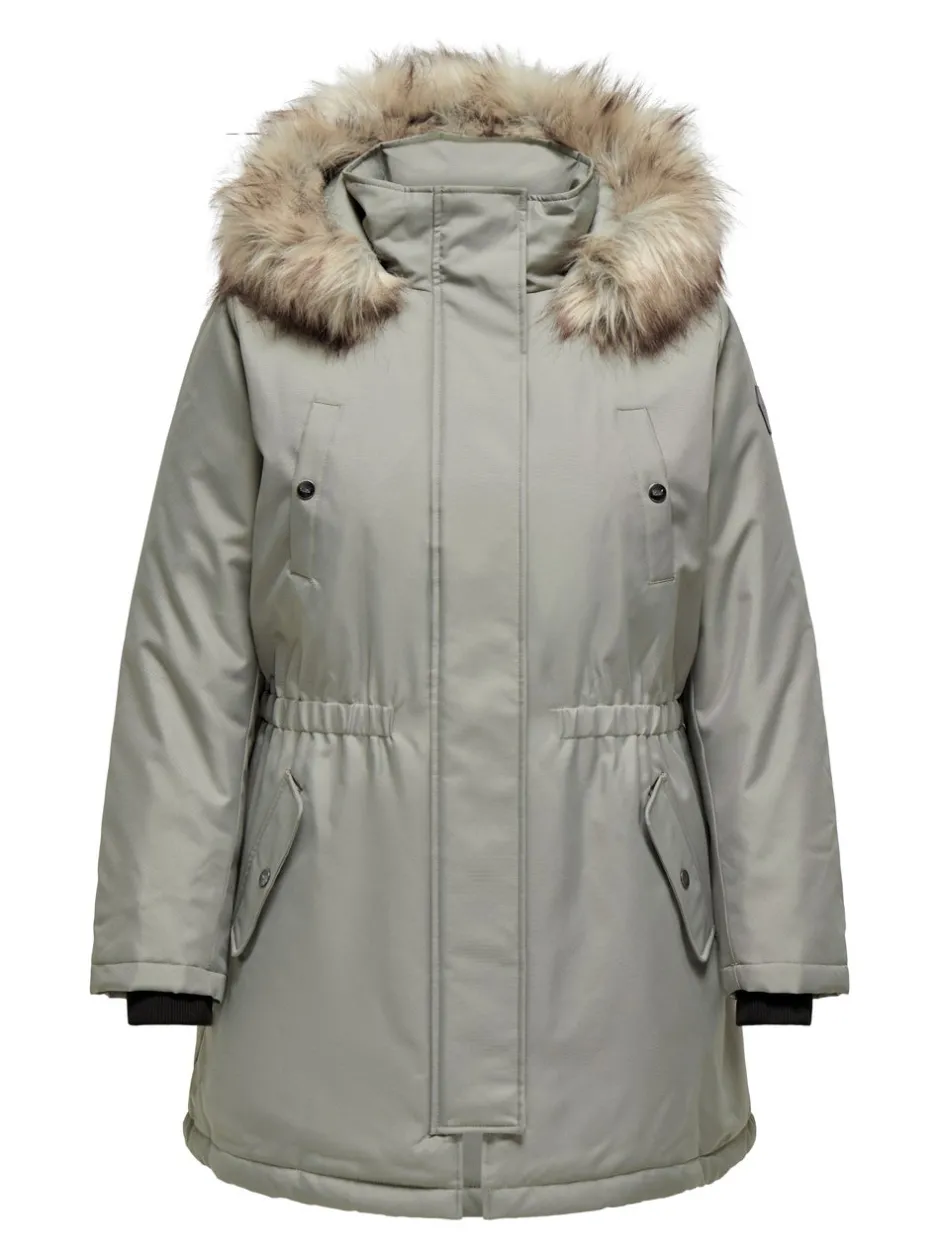 Outlet CARIRENA Lang parka Dame Jakker Og Frakker