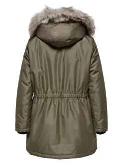 Outlet CARIRENA Lang parka Dame Jakker Og Frakker