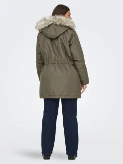 Outlet CARIRENA Lang parka Dame Jakker Og Frakker