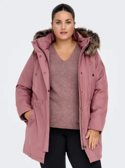 Outlet CARIRENA Lang parka Dame Jakker Og Frakker