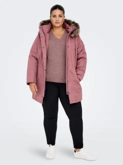 Outlet CARIRENA Lang parka Dame Jakker Og Frakker