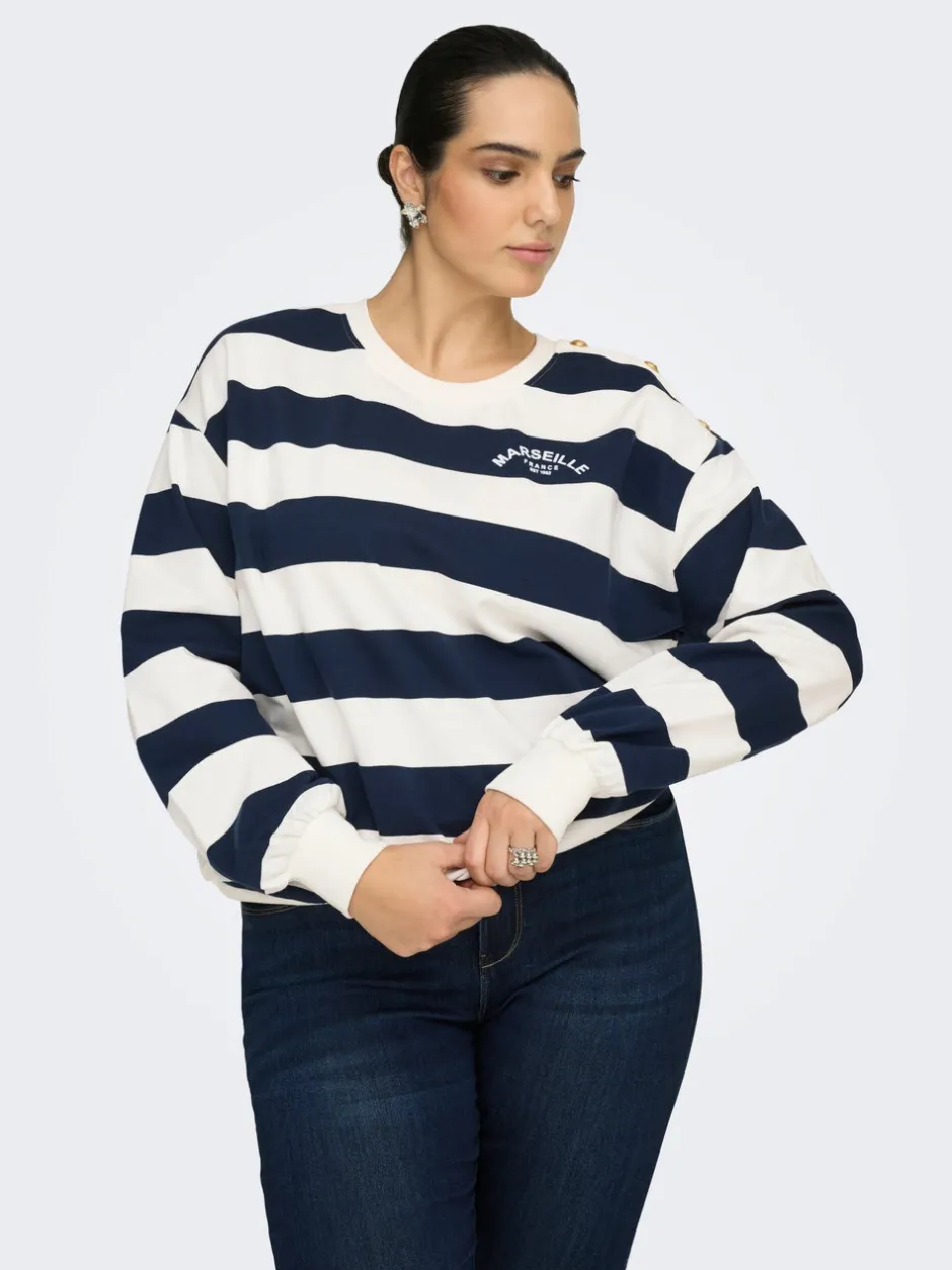 Hot CARISLA Sweatshirt Dame Sweatshirts