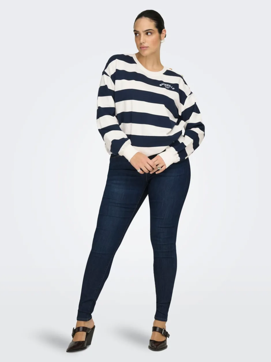 Hot CARISLA Sweatshirt Dame Sweatshirts