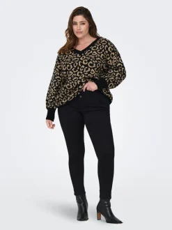 Hot CARJADE Striktrøje Dame Strik & Cardigans