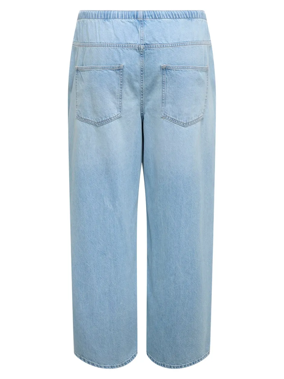 Discount CARJAY Høj talje Wide leg fit Jeans Dame Jeans|Jeans