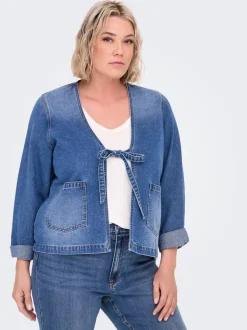Best CARJENNA Denimjakke Dame Jakker Og Frakker|Double Denim