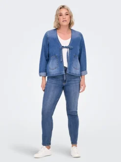 Best CARJENNA Denimjakke Dame Jakker Og Frakker|Double Denim