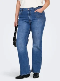 Discount CARJUICY Høj talje Flared fit Jeans Dame Jeans|Jeans
