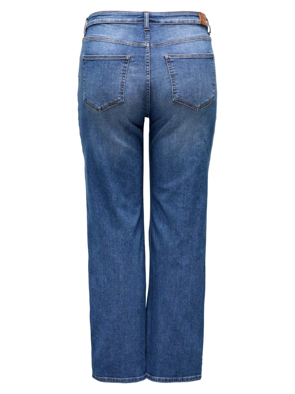 Outlet CARJUICY Høj talje Wide leg fit Jeans Dame Jeans|Jeans