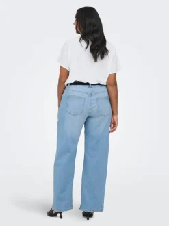 Discount CARJUICY Høj talje Wide leg fit Jeans Dame Jeans|Jeans