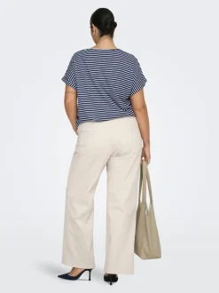 Online CARJUICY Høj talje Wide leg fit Jeans Dame Jeans|Jeans