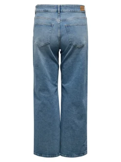 Sale CARJUICY Høj talje Wide leg fit Jeans Dame Jeans|Jeans