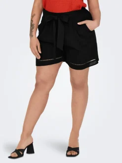 Clearance CARJUPITER Mellemhøj talje Loose fit Shorts Dame Shorts
