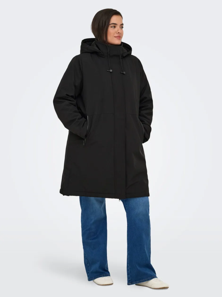 Online CARKARA Lang parka Dame Jakker Og Frakker
