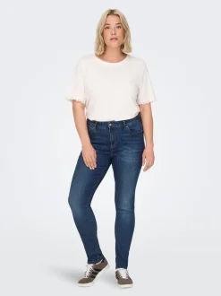 Online CARKARLA Mellemhøj talje Skinny fit Ankellængde Jeans Dame Jeans|Jeans