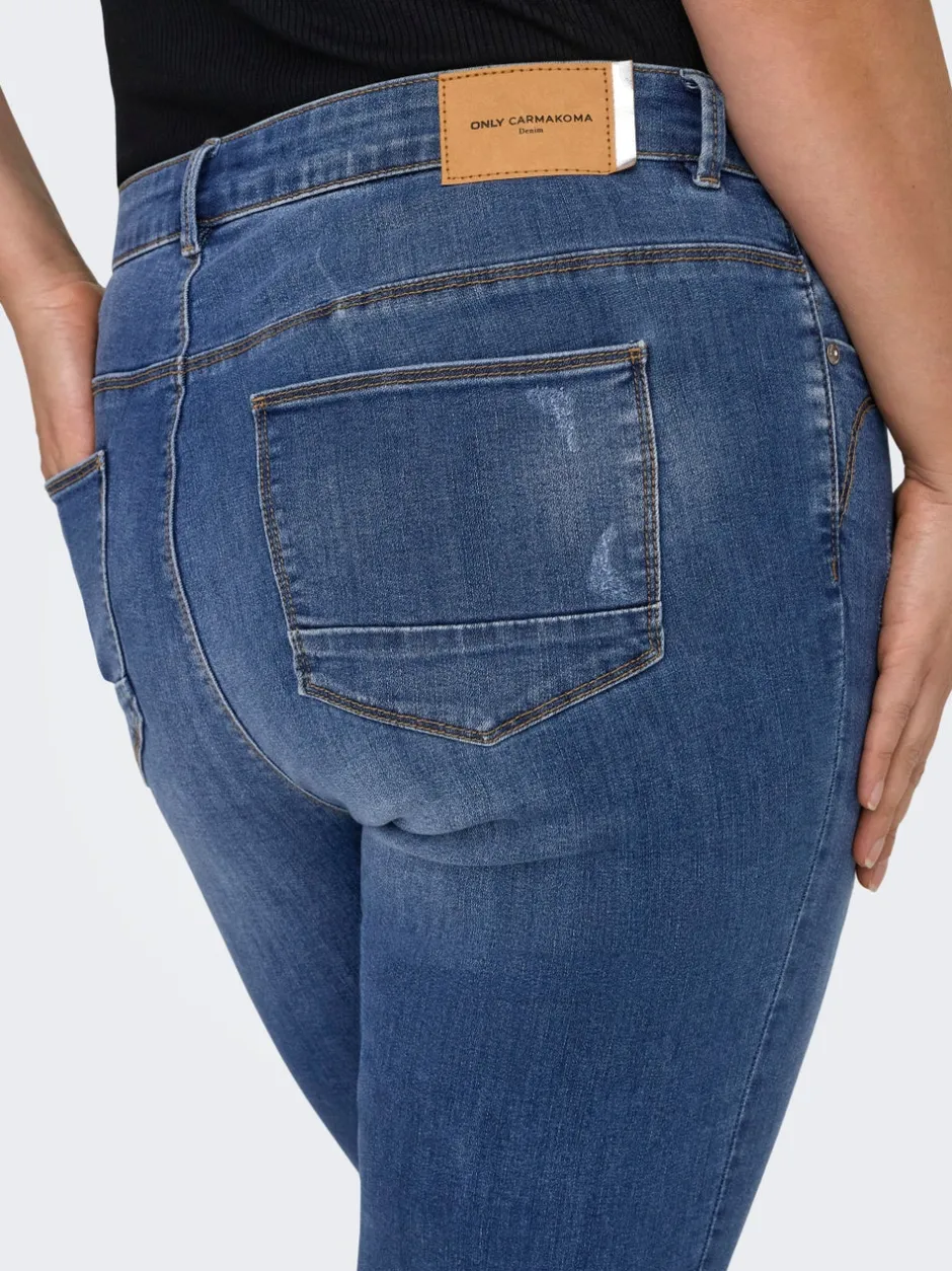 Outlet CARKARLA Normal talje Skinny fit Ankellængde Jeans Dame Jeans|Jeans