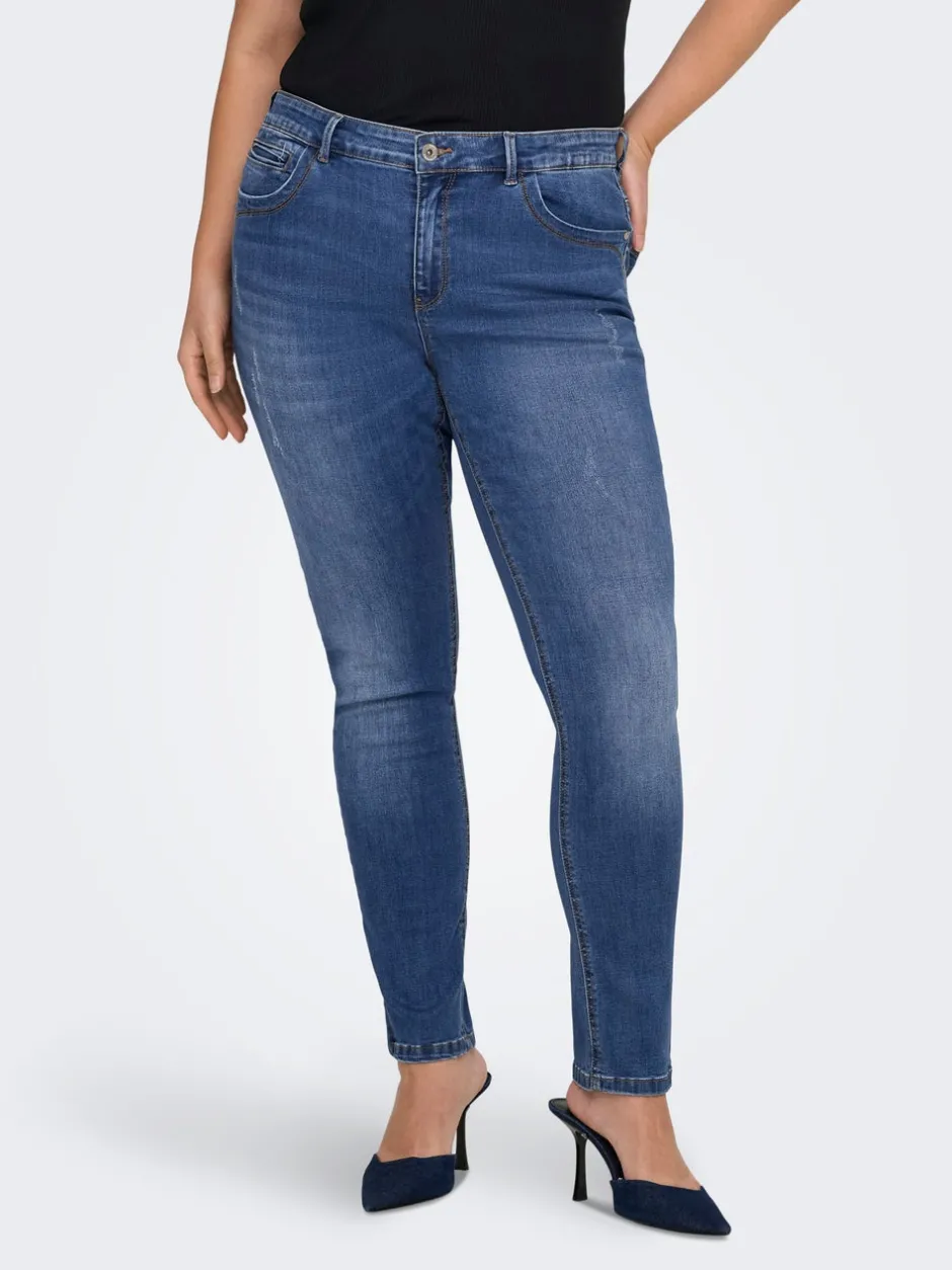Outlet CARKARLA Normal talje Skinny fit Ankellængde Jeans Dame Jeans|Jeans