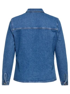 Discount CARKIMBERLY Denim-skjorte Dame Double Denim|Skjorter