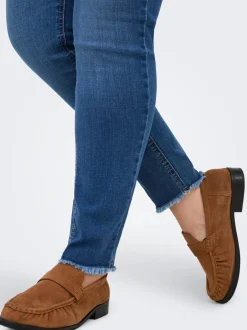 New CARLACE Mellemhøj talje Skinny fit Ankellængde Jeans Dame Jeans|Jeans