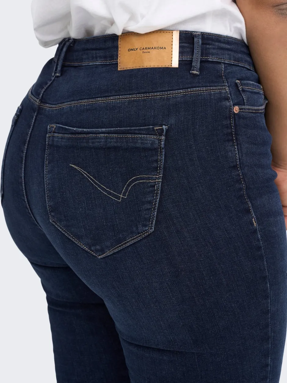 Clearance CARLAOLA Høj talje Skinny fit Jeans Dame Jeans|Jeans