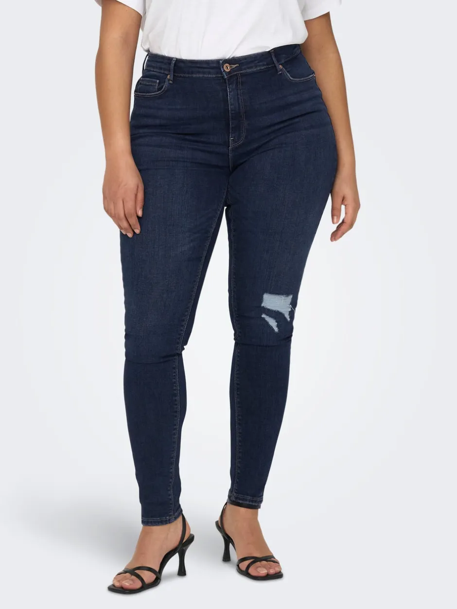 Clearance CARLAOLA Høj talje Skinny fit Jeans Dame Jeans|Jeans
