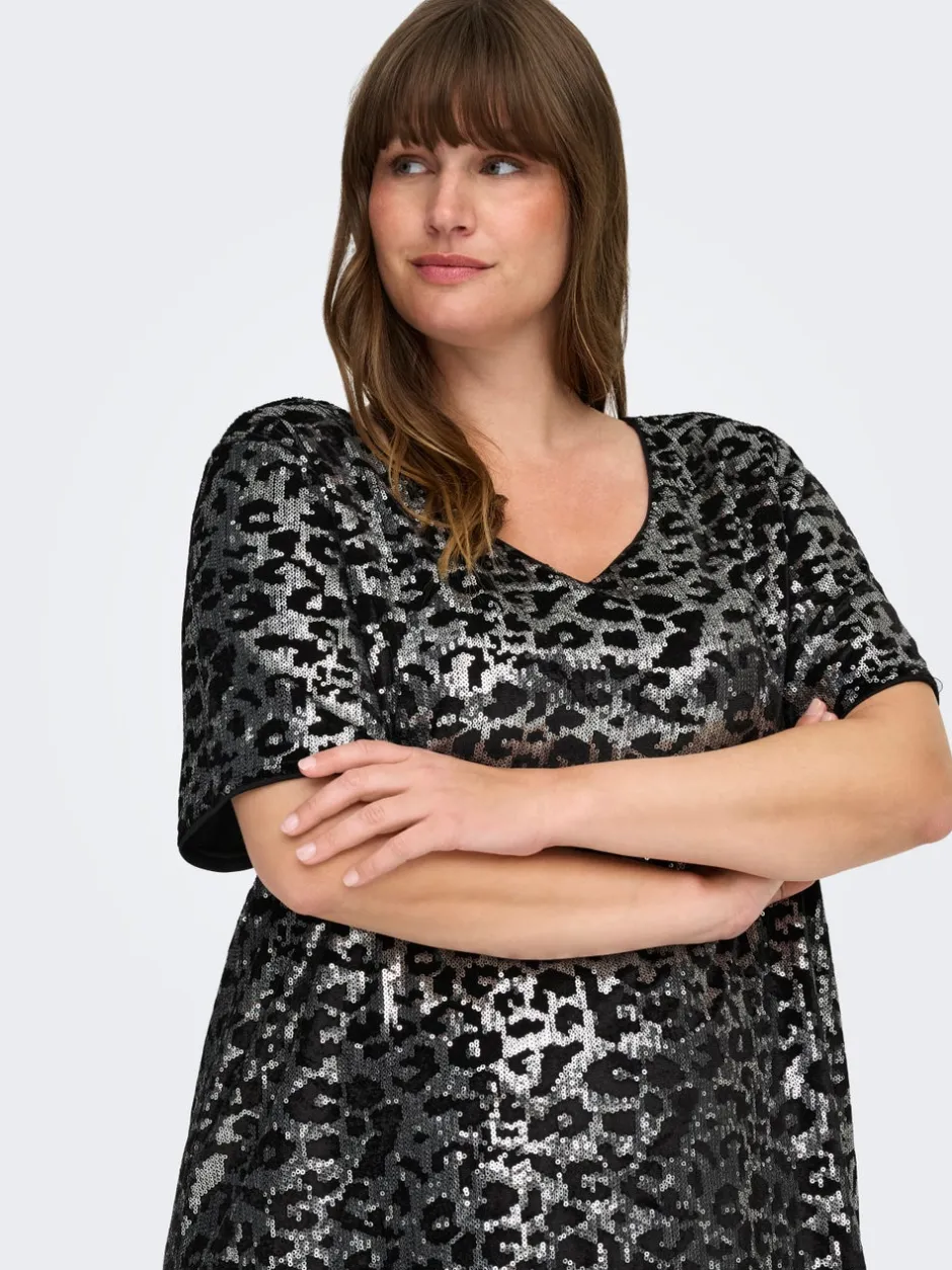Online CARLEONORA Kort kjole Dame Kjoler