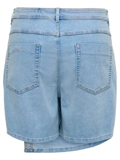 Clearance CARLESLY Buksenederdel Mininederdel Dame Nederdele|Double Denim