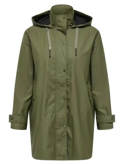 Hot CARLILI Regnponcho Dame Jakker Og Frakker