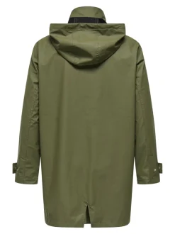 Hot CARLILI Regnponcho Dame Jakker Og Frakker