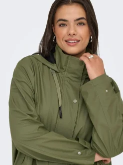 Hot CARLILI Regnponcho Dame Jakker Og Frakker