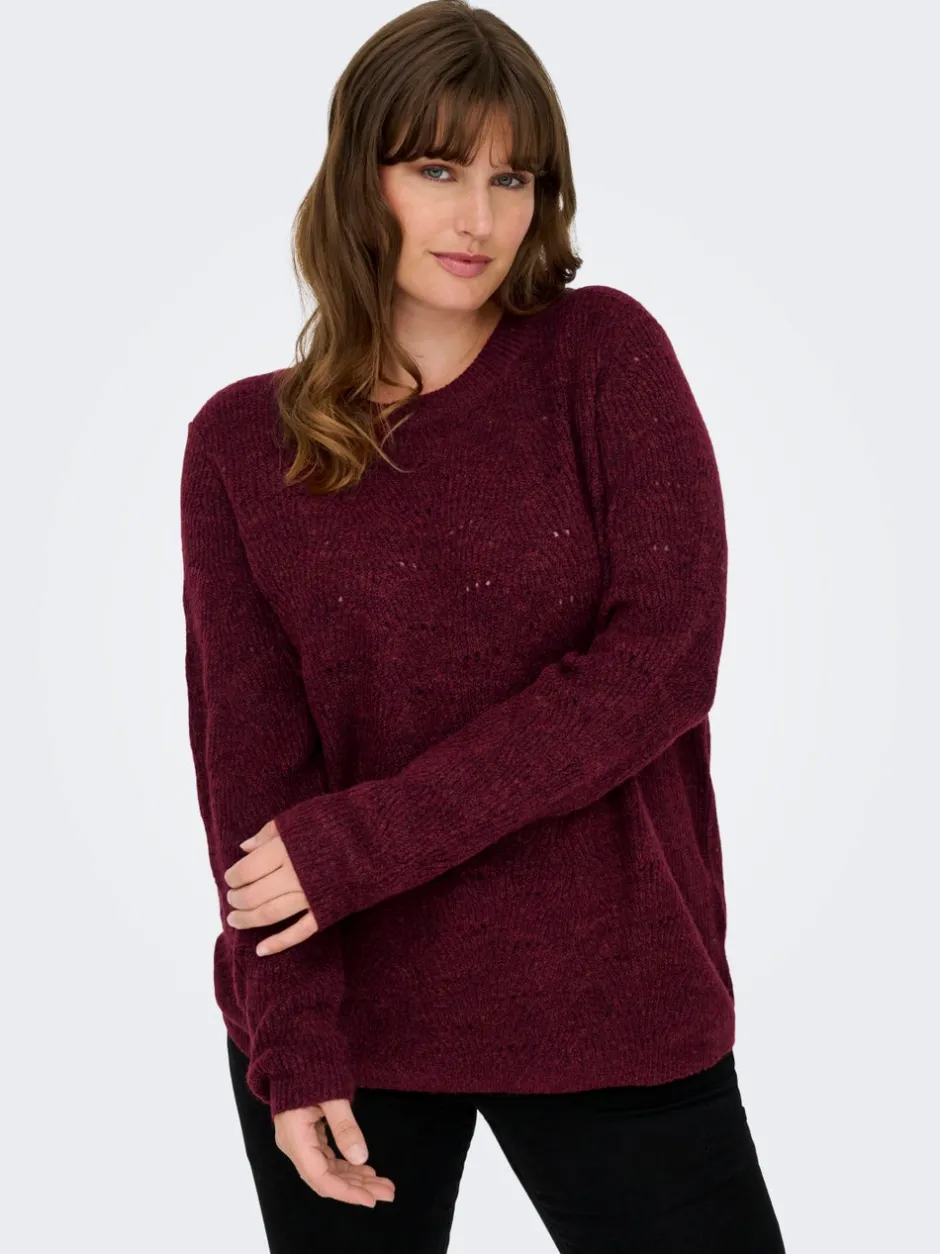 Online CARLOLLI Striktrøje Dame Strik & Cardigans