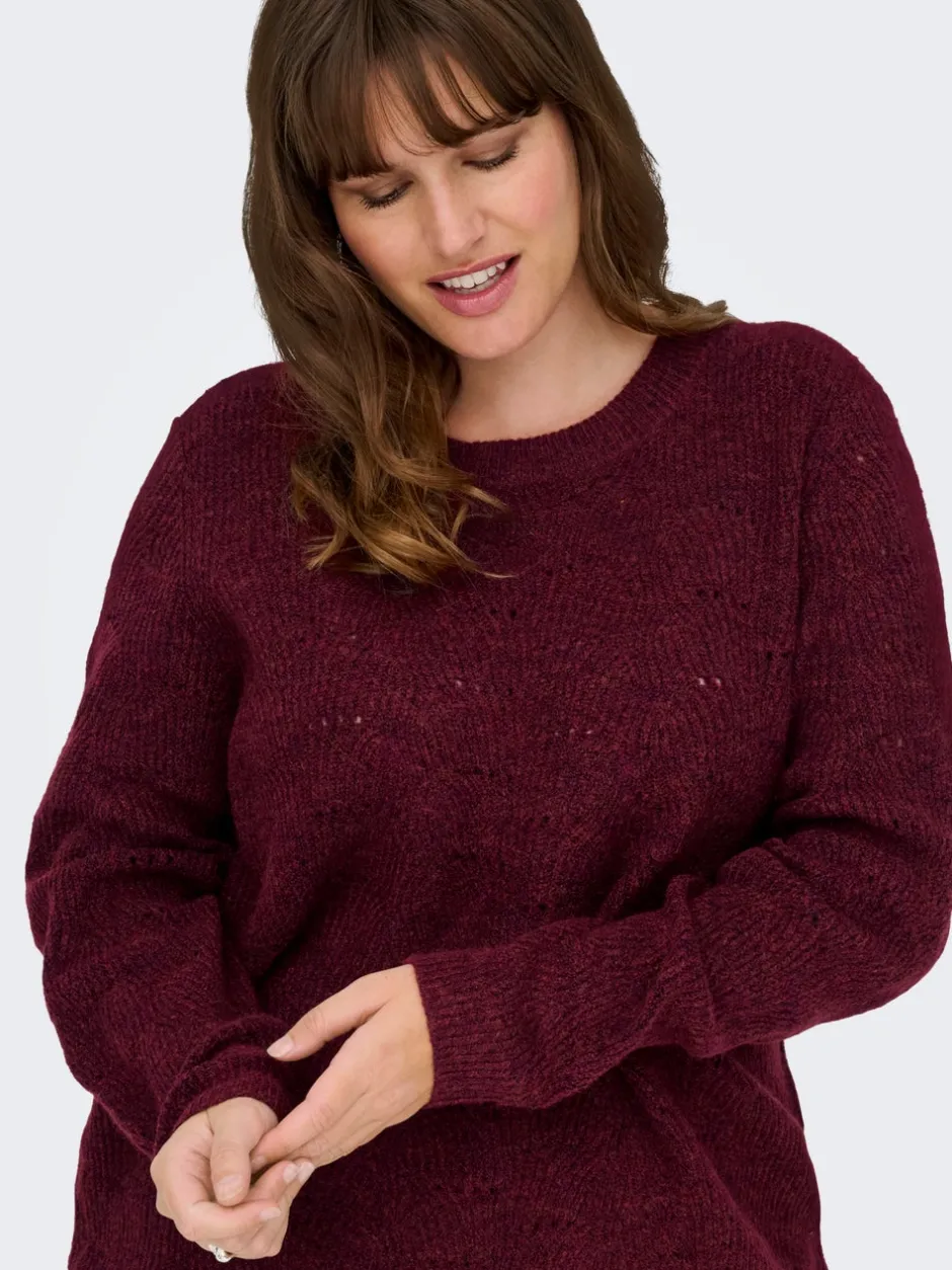 Online CARLOLLI Striktrøje Dame Strik & Cardigans