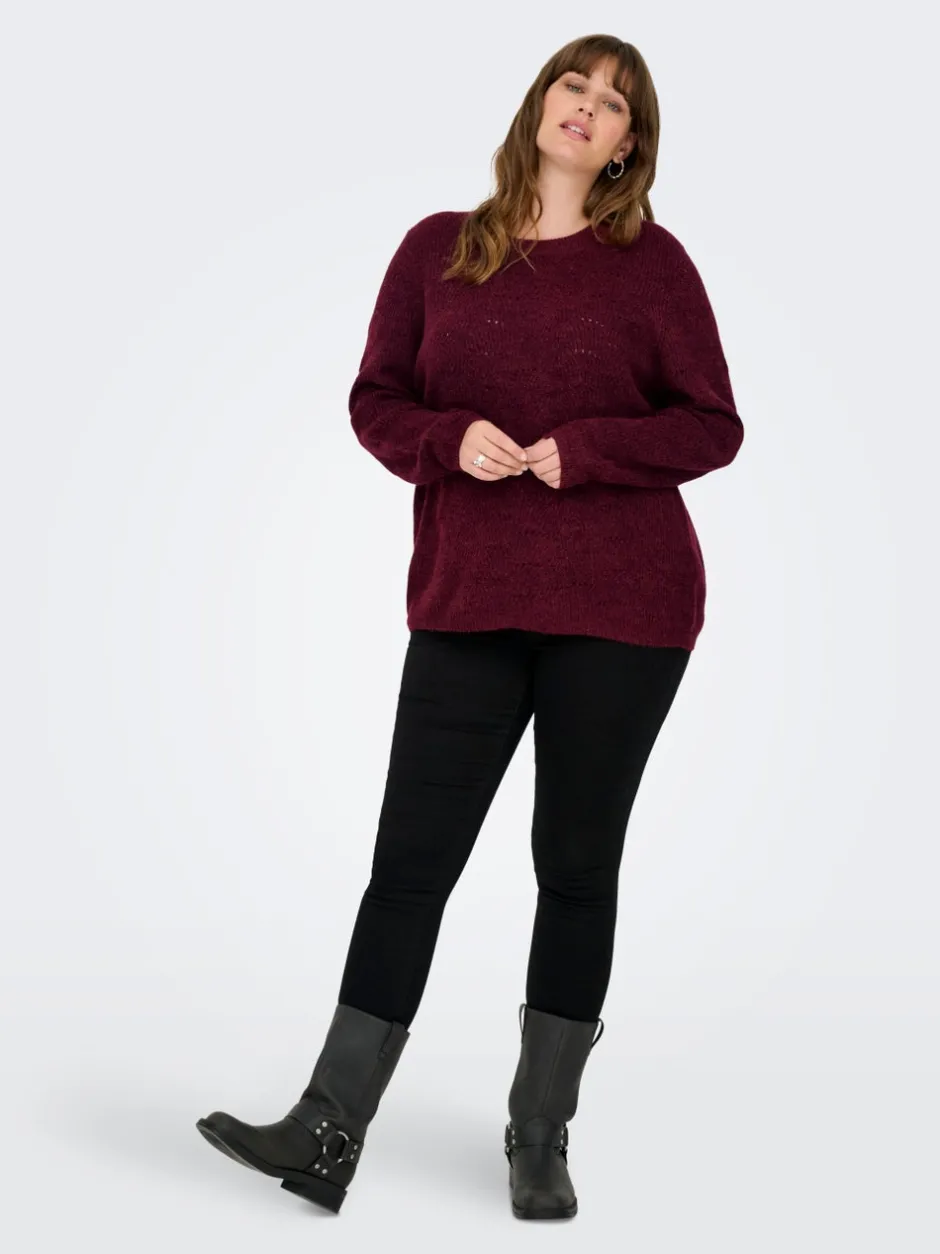 Online CARLOLLI Striktrøje Dame Strik & Cardigans