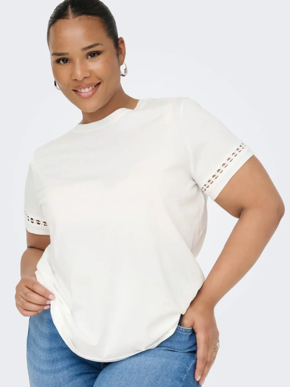 Hot CARLOTTE T-shirt Dame Toppe
