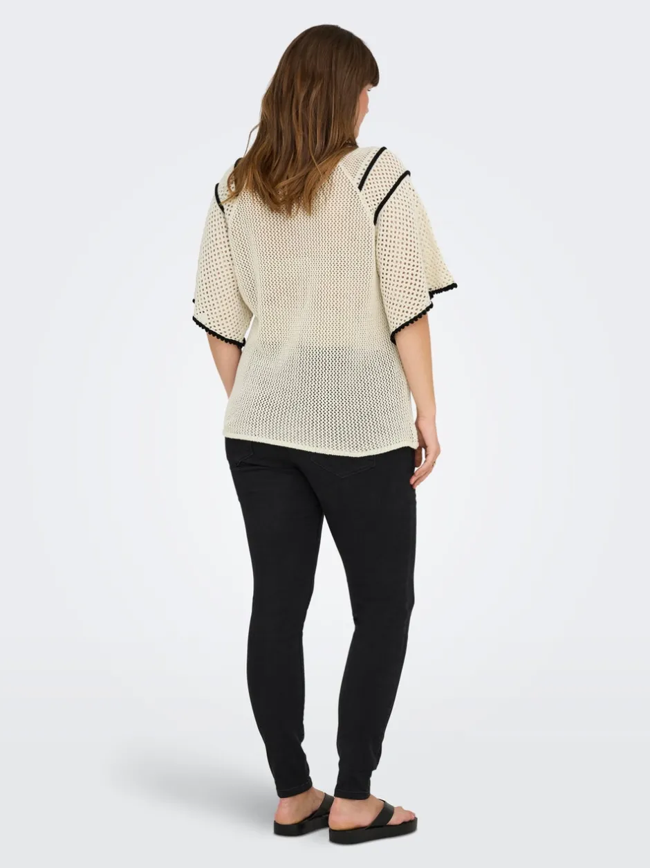 New CARLUCIE Striktrøje Dame Strik & Cardigans