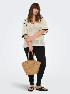 New CARLUCIE Striktrøje Dame Strik & Cardigans