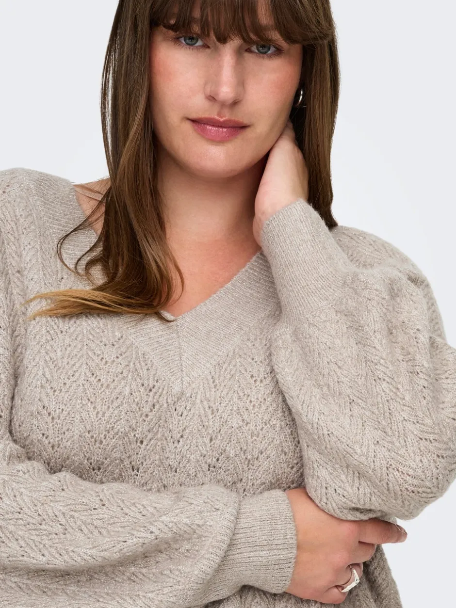 Discount CARLUCILLA Striktrøje Dame Strik & Cardigans