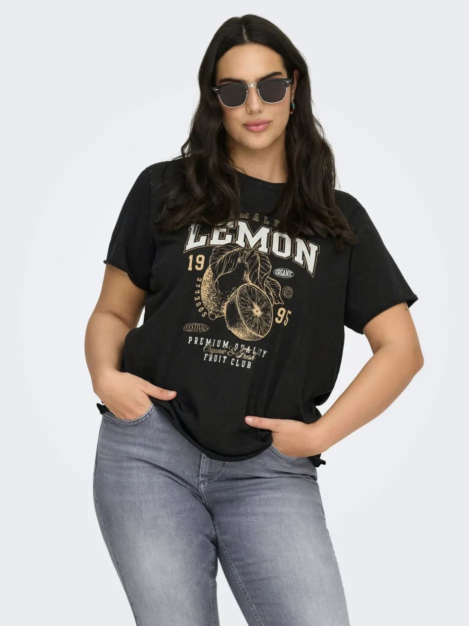 Hot CARLUCY T-shirt Dame Toppe